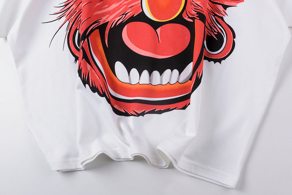Blutosatire Billdog Furry Monster Graphic T-Shirt - White - product image 8