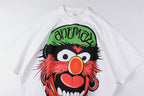 Blutosatire Billdog Furry Monster Graphic T-Shirt - White - product image 9