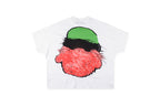 Blutosatire Billdog Furry Monster Graphic T-Shirt - White - product image 2