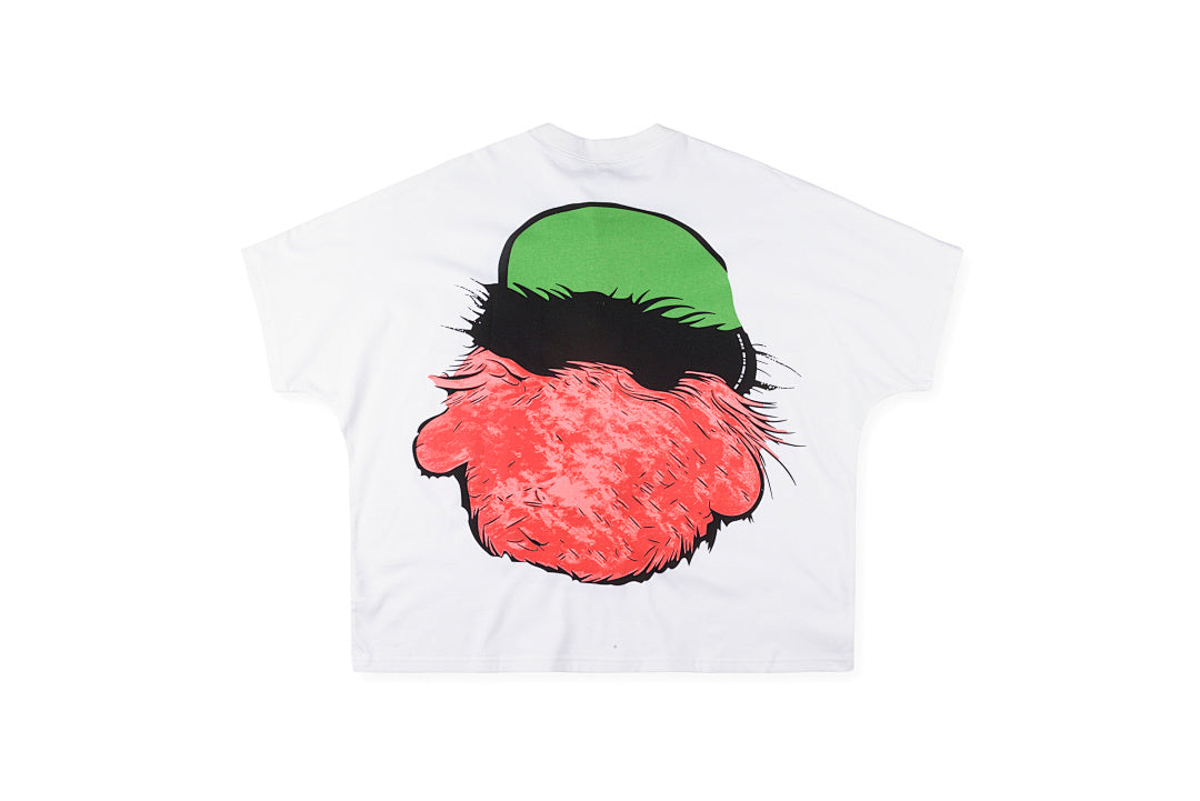 Blutosatire Billdog Furry Monster Graphic T-Shirt - White - product image 2