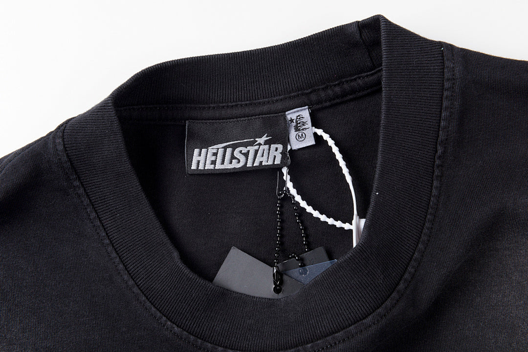 Hellstar Studios This Is Our War Cry Portrait T-Shirt - Black - product image 6