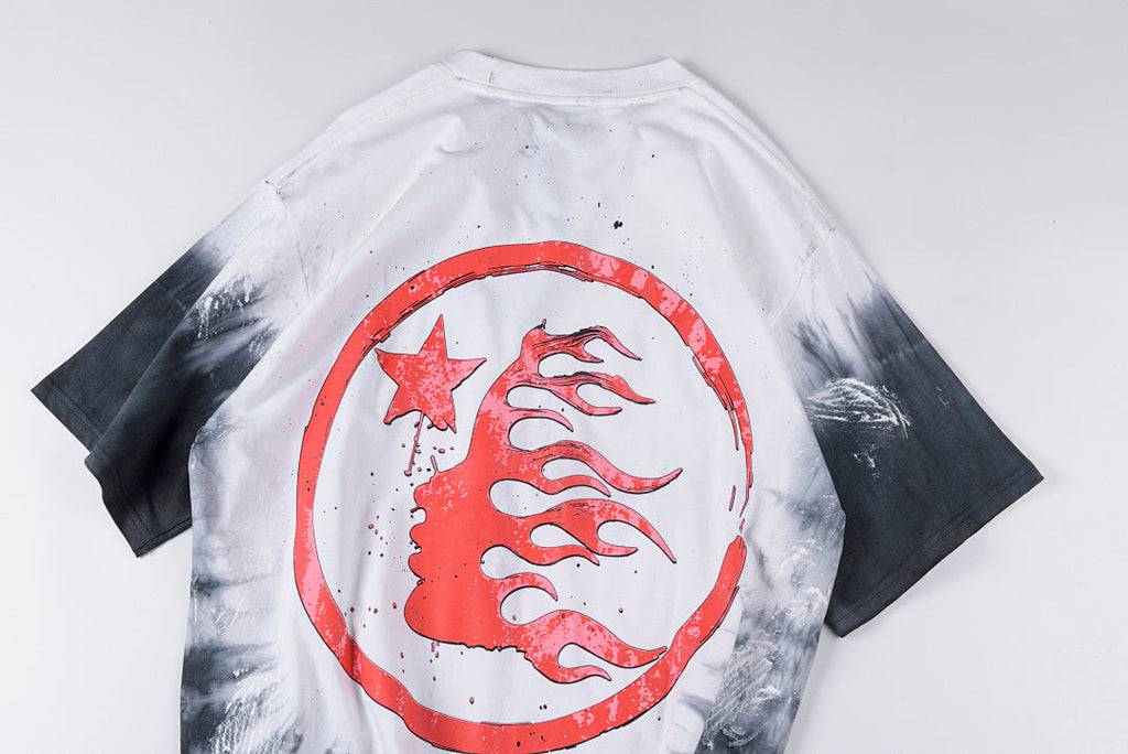 Hellstar Studios Sin City Las Vegas Gradient T-Shirt - Light Gray - product image 12