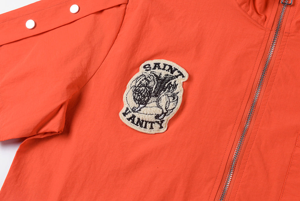 Saint Vanity Embroidered Zip-Up Hooded Windbreaker T-Shirt - product image 11