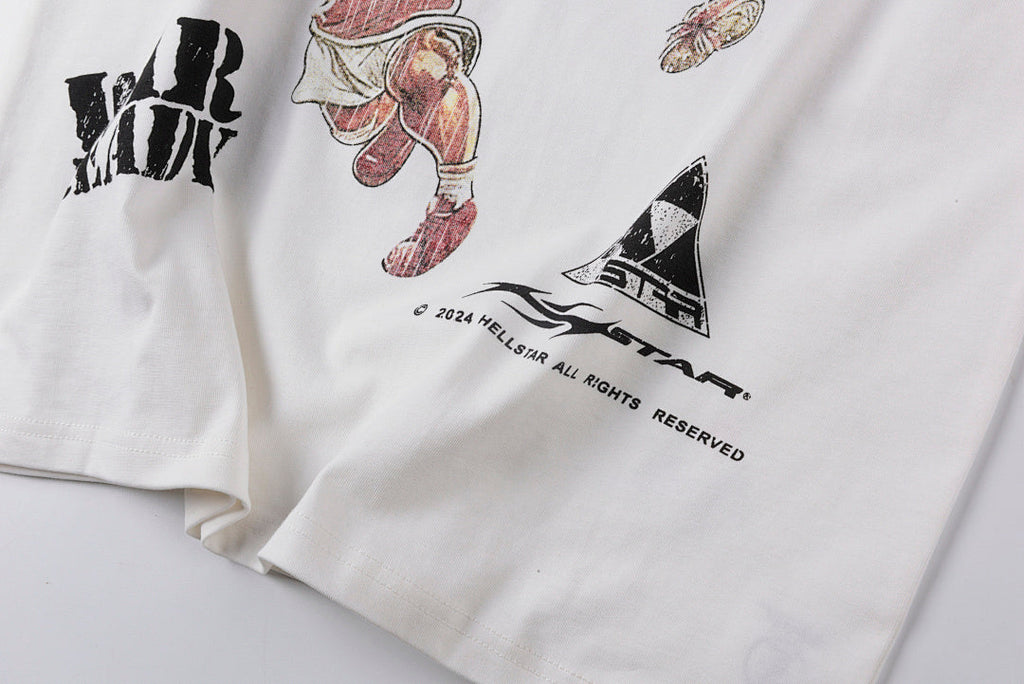 Hellstar Studios Go to Heaven All Stars Graphic T-Shirt - Light Gray - product image 12