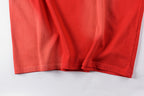 Lost Intricacy Rhinestone Logo Washed Cotton T-Shirt - Red - product image 7