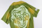 Lost Intricacy Rhinestone Snake Graphic Washed T-Shirt - Yellow - product image 10