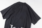 Lost Intricacy Rhinestone Skull Washed Cotton T-Shirt - Charcoal - product image 9