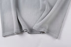 Project Capri Embossed Logo Textured Cotton T-Shirt - Light Gray - product image 7