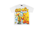 Glo Gang Sunny Smiling Face Graphic Cotton T-Shirt - Light Gray - product image 1