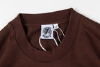 Saint Vanity Sv Varsity Logo Cotton T-Shirt - Burgundy - product image 7