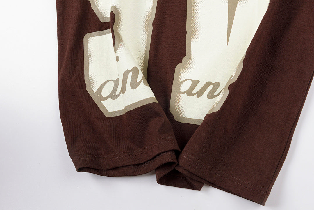 Saint Vanity Sv Varsity Logo Cotton T-Shirt - Burgundy - product image 8
