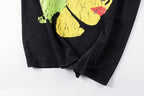 Lost Intricacy Rhinestone Graphic Washed Cotton T-Shirt - Black - product image 8