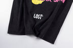 Lost Intricacy Rhinestone Graphic Washed Cotton T-Shirt - Black - product image 12