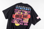 Lost Intricacy Rhinestone Graphic Washed Cotton T-Shirt - Black - product image 13