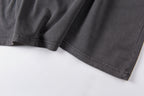 Lost Intricacy Rhinestone Logo Washed Cotton T-Shirt - Charcoal / Light Gray - product image 6