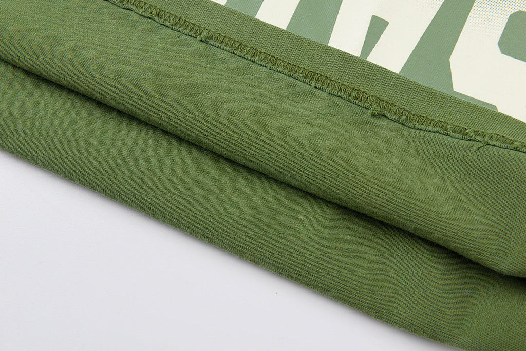 Saint Vanity Washed Collegiate Logo Cotton T-Shirt - Yellow Olive - product image 3