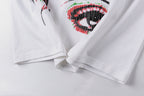 Lost Intricacy Black and White Rhinestone Graphic T-Shirt - Light Gray - product image 8
