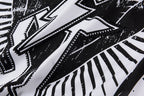Lost Intricacy Black and White Rhinestone Graphic T-Shirt - Light Gray - product image 10
