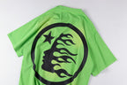 Hellstar Studios Star Sports Logo Washed Cotton T-Shirt - Lime - product image 11