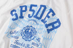 Sp5der Worldwide Varsity Eagle Cotton T-Shirt - Light Gray - product image 8