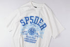 Sp5der Worldwide Varsity Eagle Cotton T-Shirt - Light Gray - product image 9