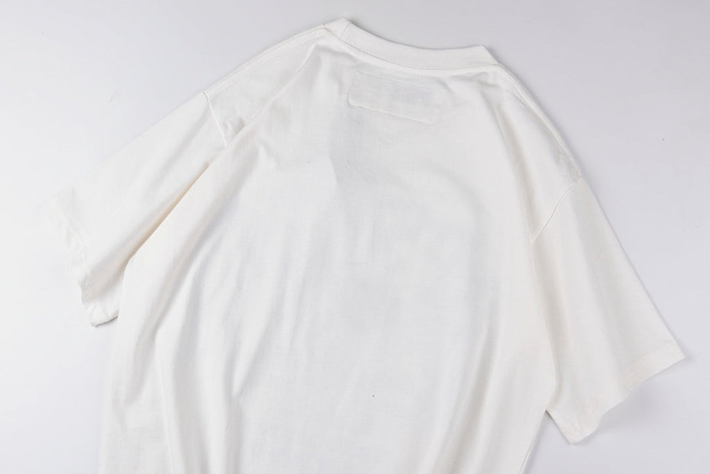 Sp5der Worldwide Varsity Eagle Cotton T-Shirt - Light Gray - product image 11