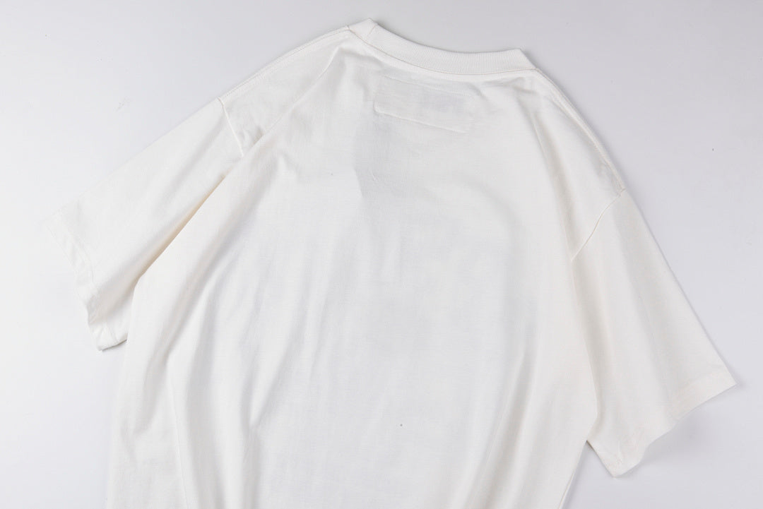 Sp5der Worldwide Varsity Eagle Cotton T-Shirt - Light Gray - product image 11