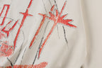 Vertabrae Push Graffiti Graphic Cotton T-Shirt - Light Gray Mint - product image 9