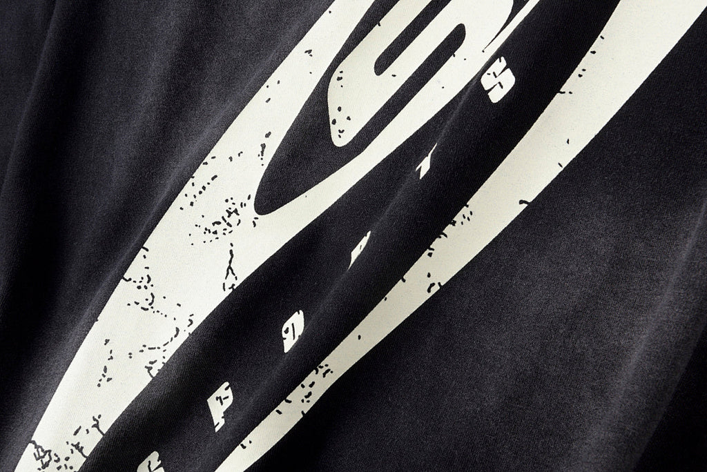Hellstar Studios Rocket Logo Washed Cotton T-Shirt - Black - product image 8