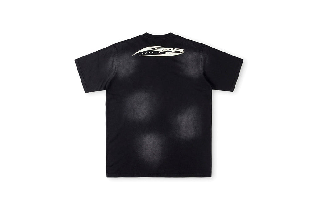 Hellstar Studios Rocket Logo Washed Cotton T-Shirt - Black - product image 2