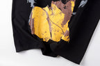 Lost Intricacy Woman Portrait Washed Cotton T-Shirt - Black - product image 7