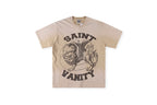 Saint Vanity Eagle Logo Washed Cotton T-Shirt - Yellow Olive - product image 8
