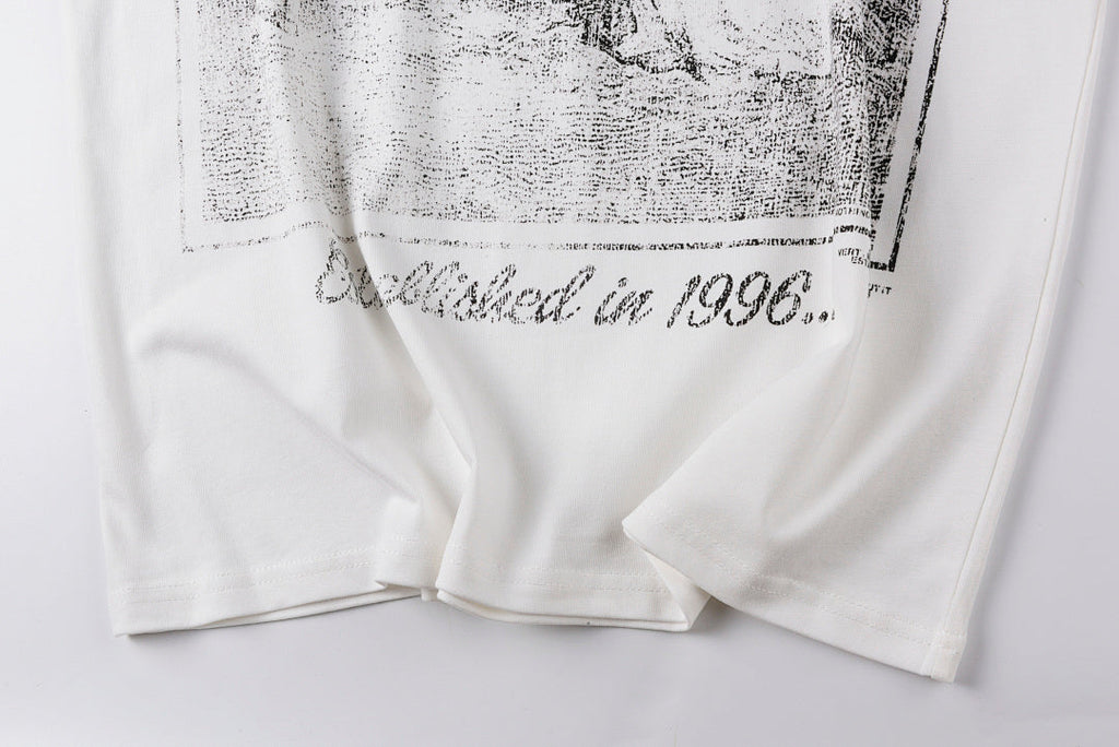 Vertabrae Nothing Without It Portrait Cotton T-Shirt - Light Gray - product image 7