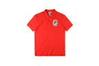 Saint Vanity Embroidered Logo Cotton Polo Shirt - Black / Red / Light Gray - product image 14