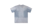 Saint Vanity Vintage Washed Portrait Cotton T-Shirt - Blue Gray - product image 2