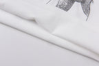 Vertabrae Push Sketch Collage Cotton T-Shirt - Light Gray - product image 3