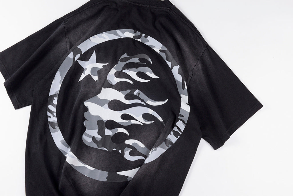 Hellstar Studios Camo Gel Sport Logo Cotton T-Shirt - Black - product image 12