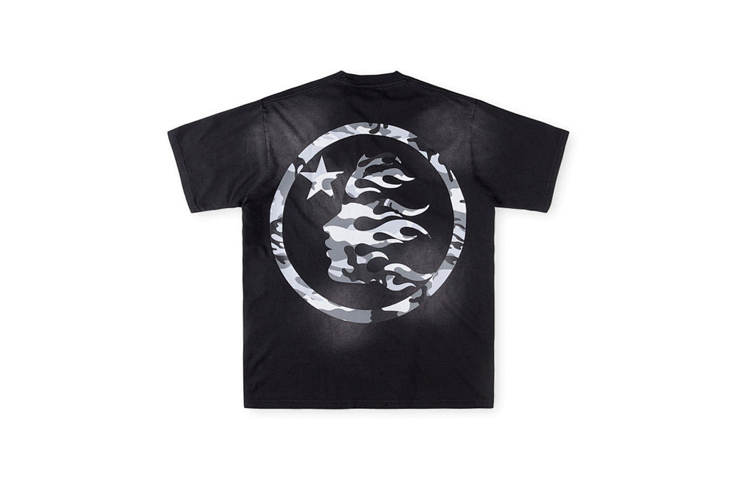 Hellstar Studios Camo Gel Sport Logo Cotton T-Shirt - Black - product image 2