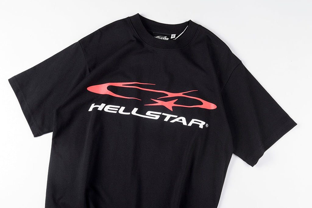 Hellstar Studios Signature Logo Cotton T-Shirt - Black - product image 10