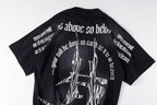 Hellstar Studios As Above So Below Graphic Cotton T-Shirt - Black - product image 13