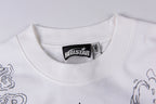 Hellstar Studios Path to Paradise Flame Star Graphic T-Shirt - Light Gray - product image 5