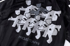 Project Capri Emergency Graphic Mesh Jersey T-Shirt - Black / White Light Blue - product image 7