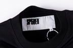 Sp5der 555555 Spray Print Cotton T-Shirt - Black - product image 5