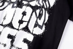Sp5der 555555 Spray Print Cotton T-Shirt - Black - product image 6