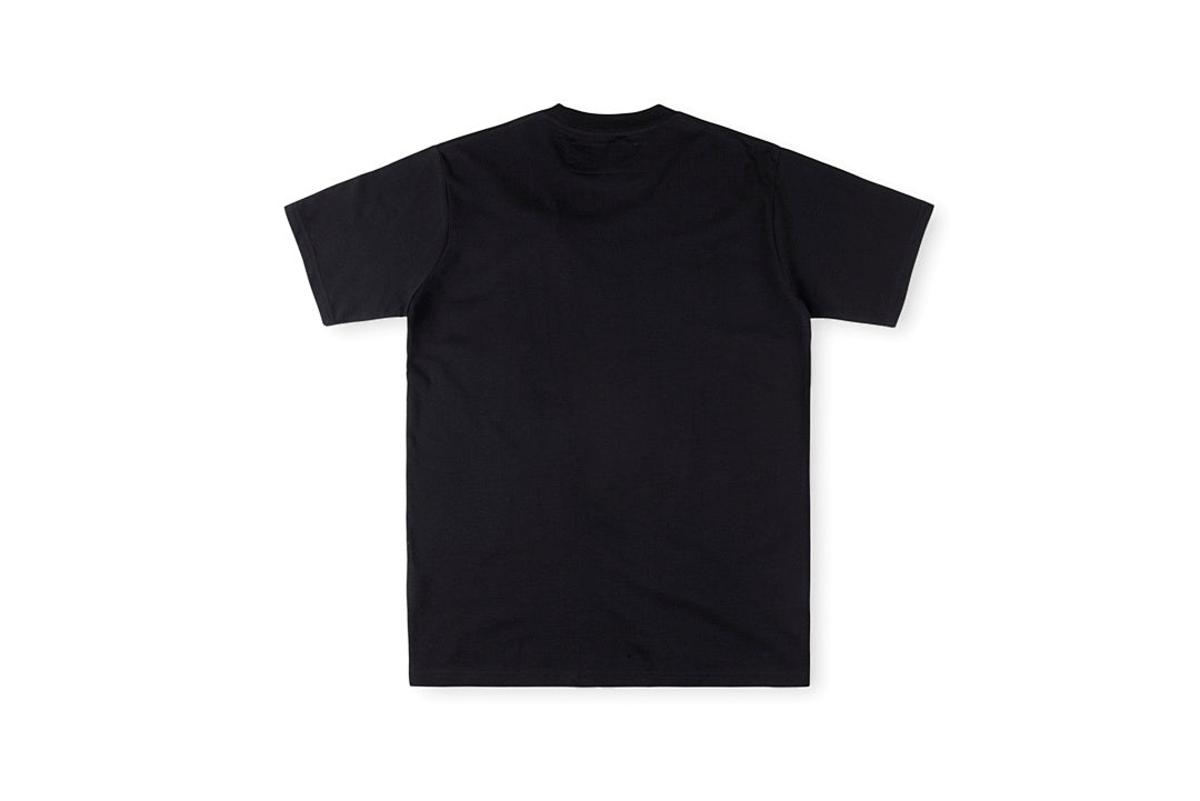 Sp5der 555555 Spray Print Cotton T-Shirt - Black - product image 2