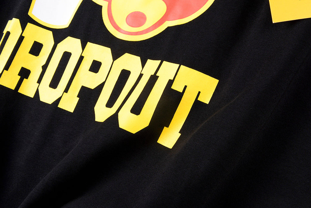 That's A Awful Lot of Cough Syrup Bear Graphic Cotton T-Shirt - Black / Light Blue - product image 6