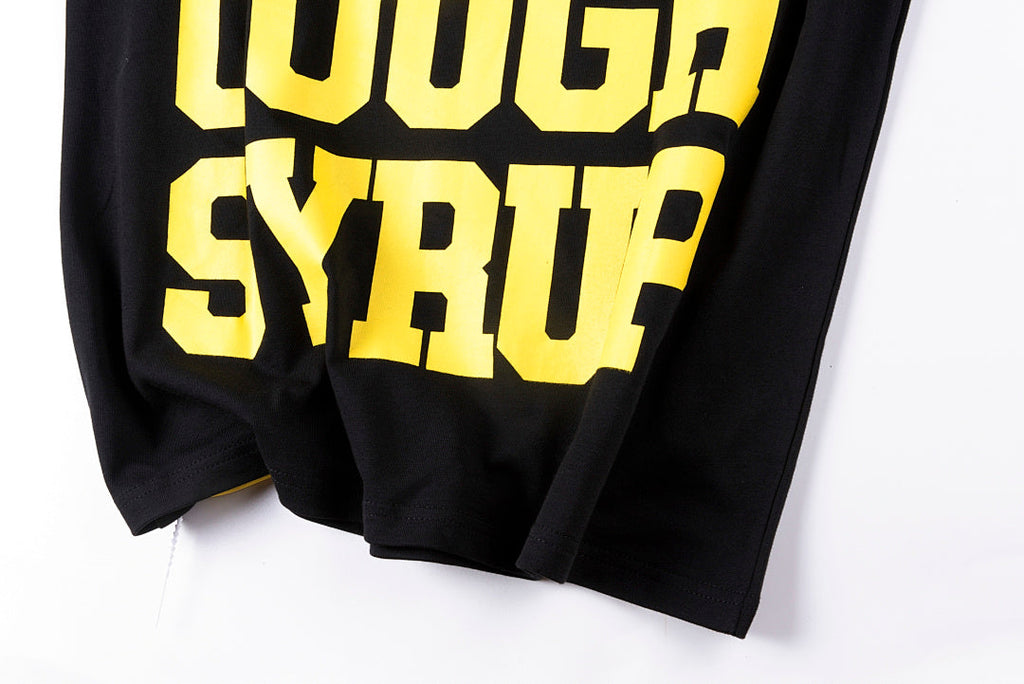That's A Awful Lot of Cough Syrup Bear Graphic Cotton T-Shirt - Black / Light Blue - product image 11