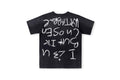 Vertabrae Chosen Graffiti Ringer Cotton T-Shirt - Black - product image 2
