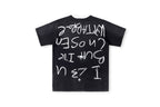 Vertabrae Chosen Graffiti Ringer Cotton T-Shirt - Black - product image 2