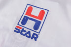 Hellstar Studios Retro H Star Logo Cotton T-Shirt - Light Gray - product image 10